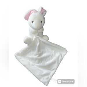 Moon & Stars White Bunny Rabbit Lovey Security Blanket Plush Walgreens